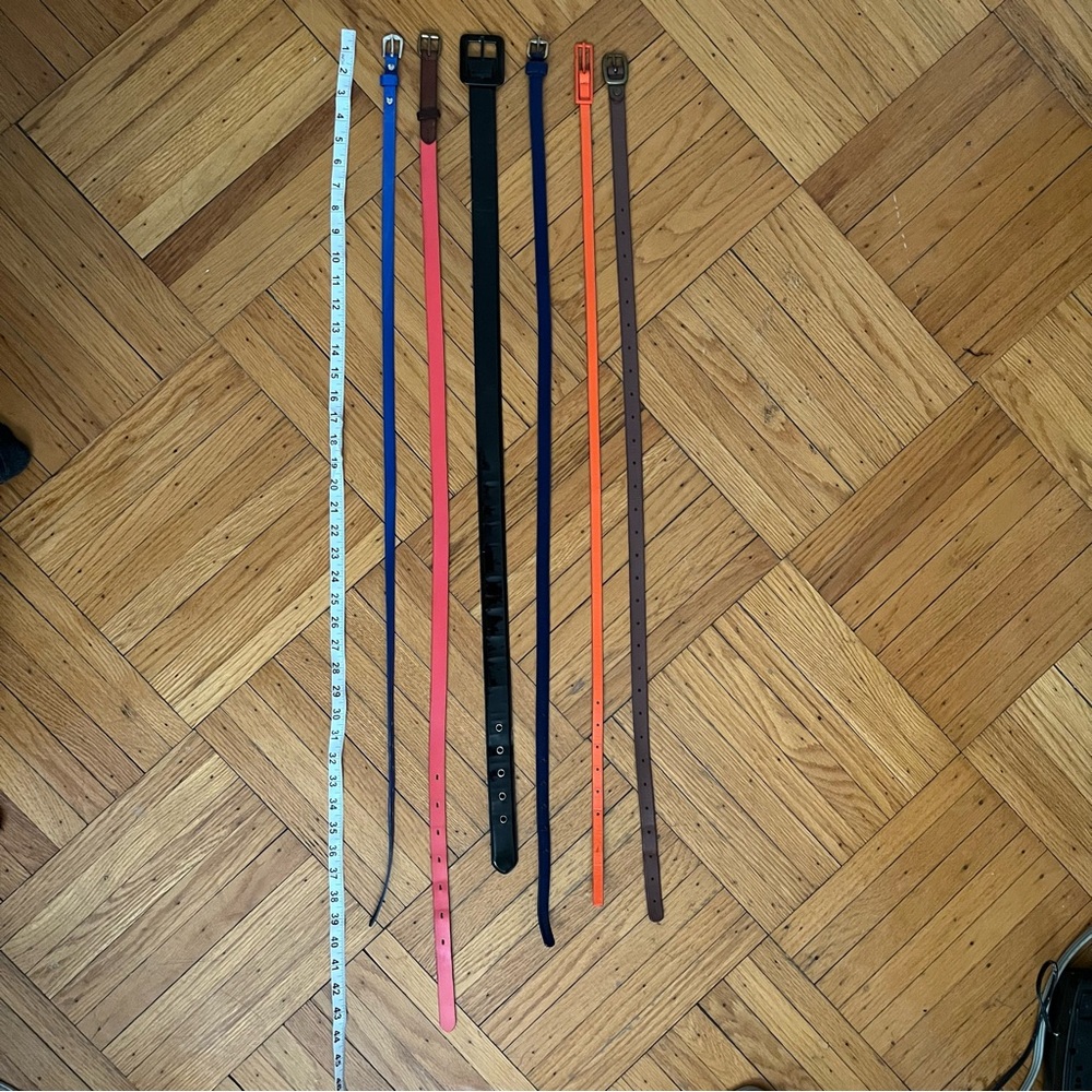 Lot of Skinny Belts